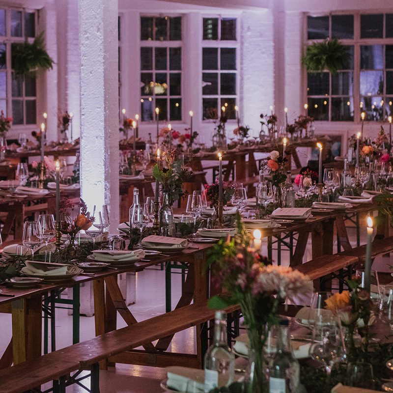 Intimate settings for your next party